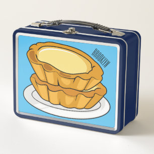 Lunch Box Illustration de la tarte à l'oeuf