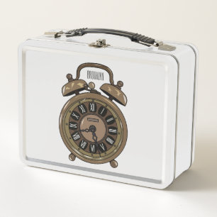 Lunch Box Illustration de l'horloge d'alarme