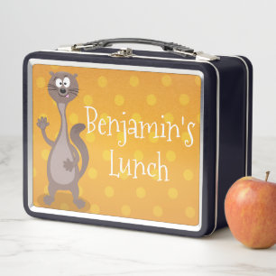 Lunch Box Illustration drôle de tissage tissé