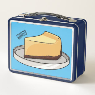 Lunch Box Illustration du dessin animé Cheesecake