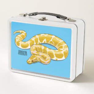 Lunch Box Illustration du serpent python birman