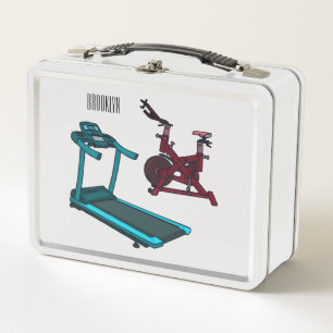 Lunch Box Illustration du tapis roulant et de la bande dessi