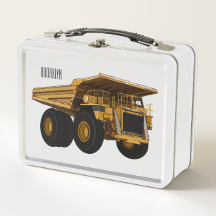 Lunch Box Illustration d'un camion à grande échelle
