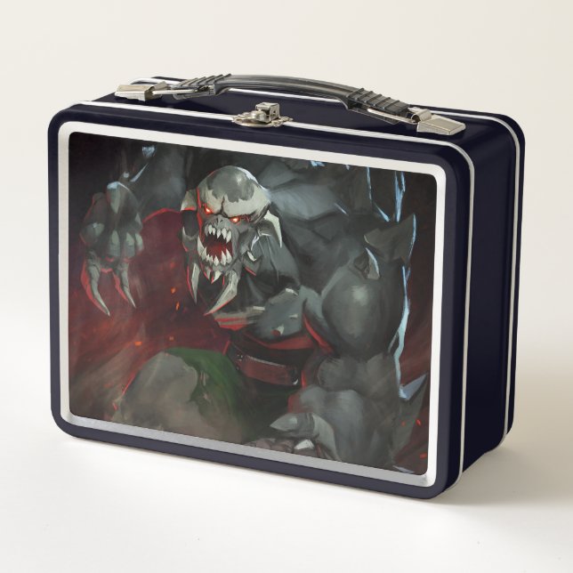 Lunch Box Illustration d'une crise infinie (Devant)