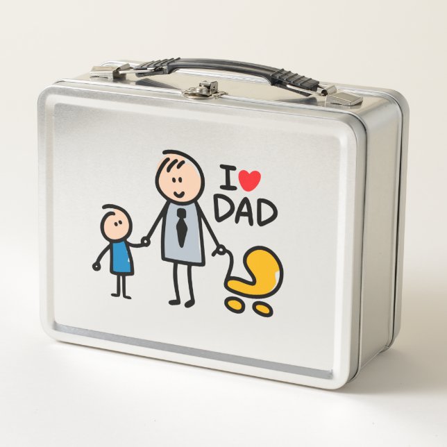Lunch Box Impression Love Daddy (Devant)