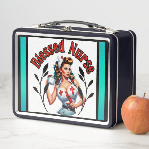 Lunch Box Infirmière pin-up bénie
