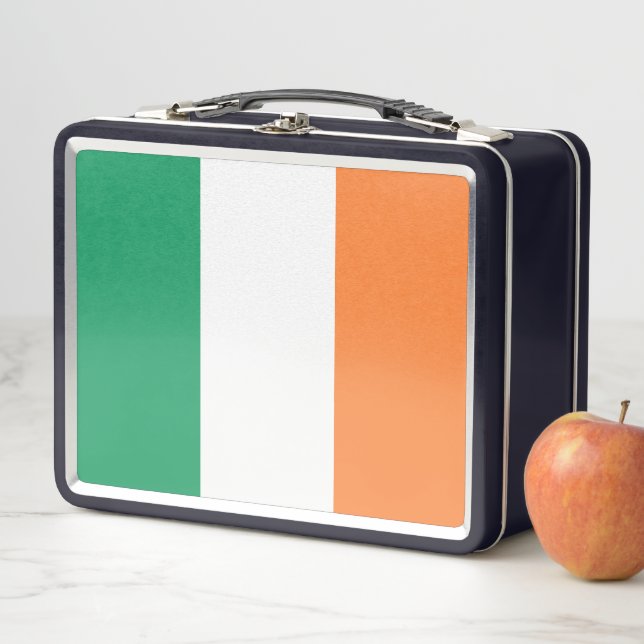 Lunch Box Irlande National Flag, standard irlandais, bannièr (En situation)