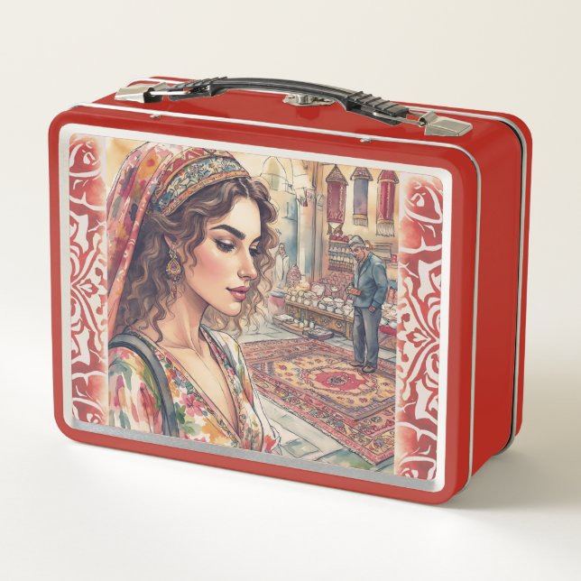 Lunch Box Istanbul destination touristique, Turque, Turkeye (Dos)