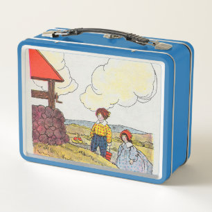 Lunch Box Jack et Jill montèrent la colline Nursery Rhyme