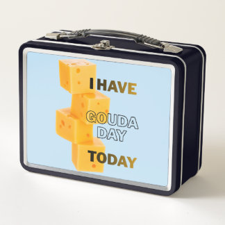 Lunch Box J'ai une journée Gouda aujourd'hui