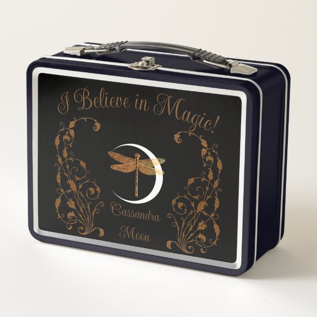 Lunch Box Je crois en la magie ! Personnalisé (Devant)