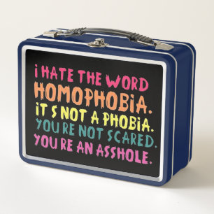 Lunch Box Je déteste la homophobie de mot…