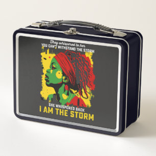 Lunch Box Je Suis La Tempête Juneteenth Ils Lui Ont Chuchoté