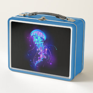 Lunch Box Jellyfish éclatante couleur
