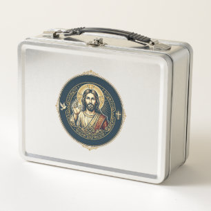 Lunch Box Jésus Artiste Numérique iPad Art T-Shirt Inspirant