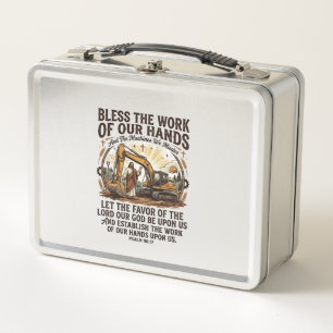 Lunch Box Jesus Mécanicien Diesel Équipement Lourd T-Shirt F