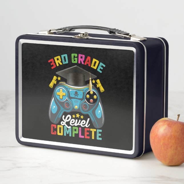 Lunch Box Jeu de 3e année de niveau complet Gamer (En situation)