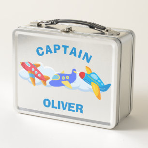 Lunch Box Joli capitaine d'avion