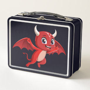 Lunch Box Joli diable volant de dessin animé