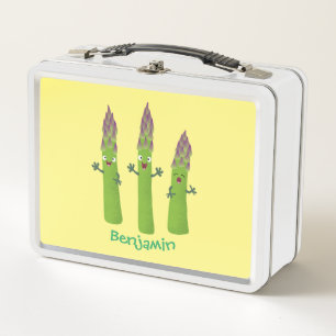Lunch Box Joli trio d'asperges chantant trio de légumes dess