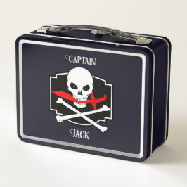 Lunch Box Jolly roger personnalisé (Cutlass)