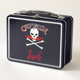 Lunch Box Jolly roger personnalisé (Cutlass)