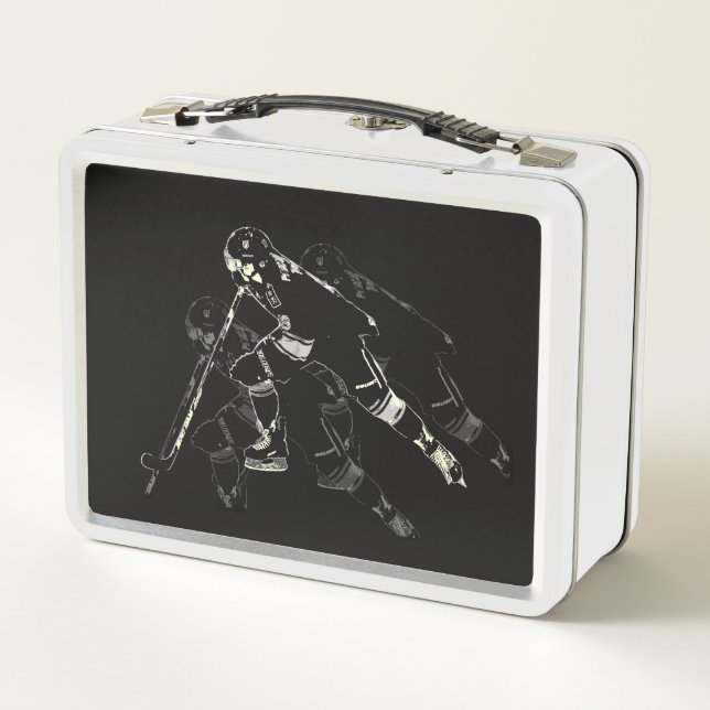 Lunch Box Joueur de hockey (Dos)