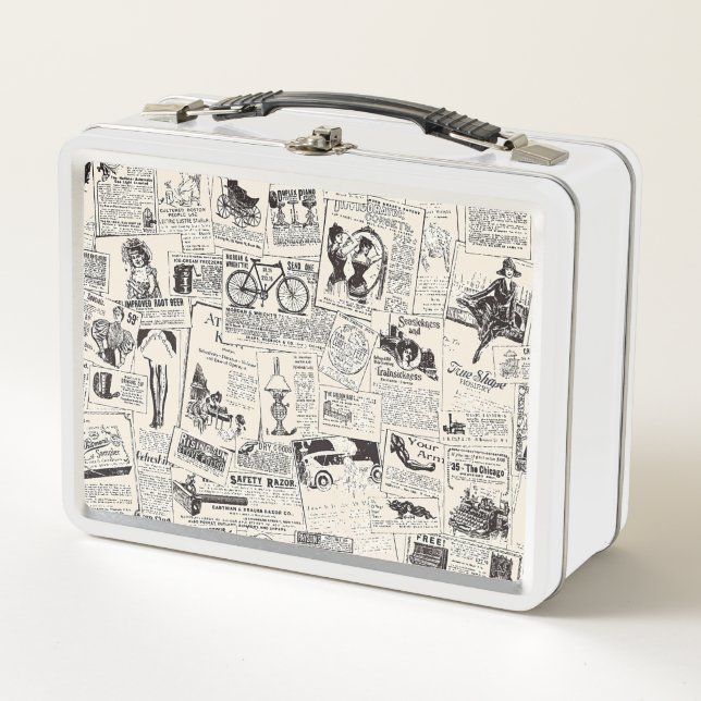 Lunch Box Journal vintage (Devant)