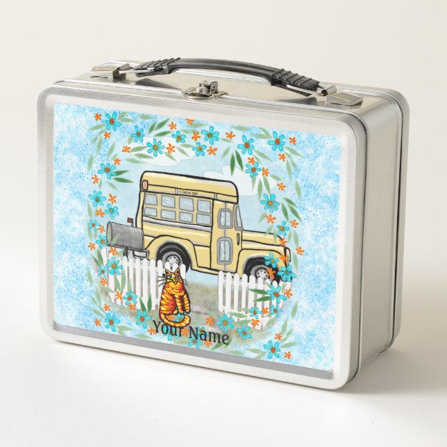 Lunch Box Journée du bus scolaire (Devant)