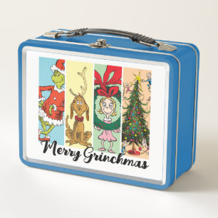 Lunch Box Joyeux Grinchmas Collage de Fêtes