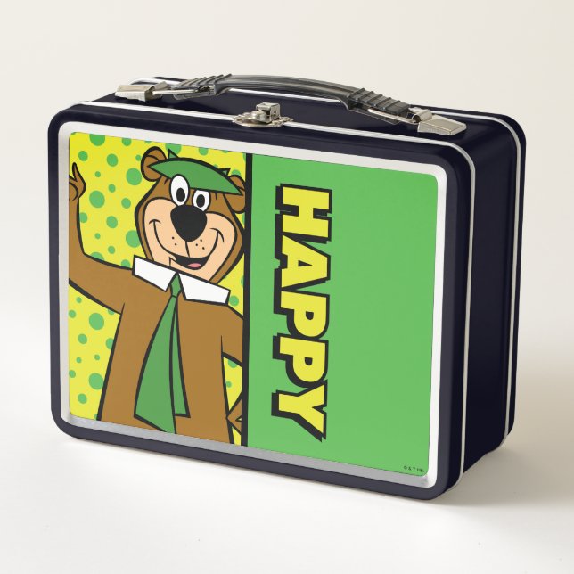 Lunch Box Joyeux Yogi Bear (Devant)