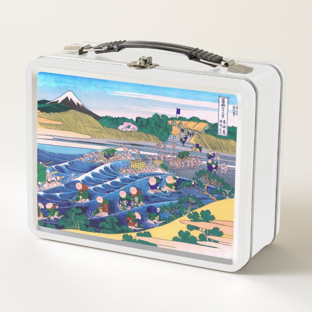 Lunch Box Katsushika Hokusai - Fuji from Kanaya on Tokaido (Devant)