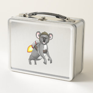 Lunch Box La balade en réacteur de Koala fusée
