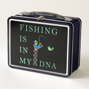 Lunch Box La pêche est dans mon ADN