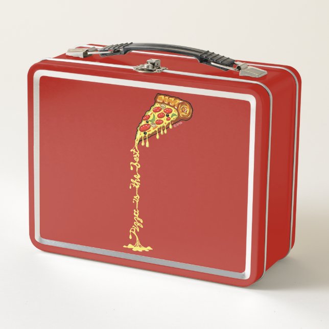 Lunch Box La pizza est la meilleure (Devant)