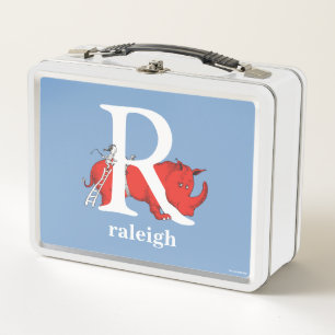 Lunch Box L'ABC de Dr Seuss : Lettre R - Blanc Ajoutez vot