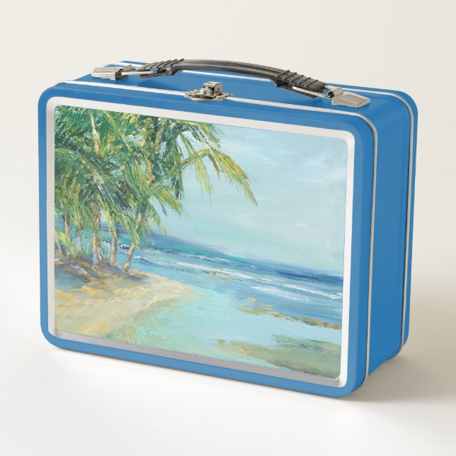 Lunch Box Lagon Côtier Bleu (Devant)