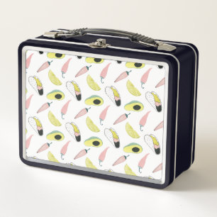 Lunch Box Laissez-nous taco au sujet de cercle d'élément d
