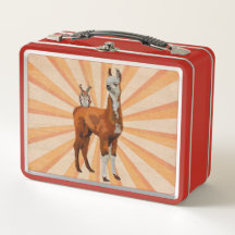 LAMA ET HIBOU D'ANTLER