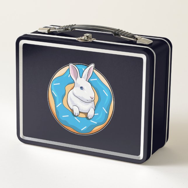 Lunch Box Lapin avec beignet (Devant)