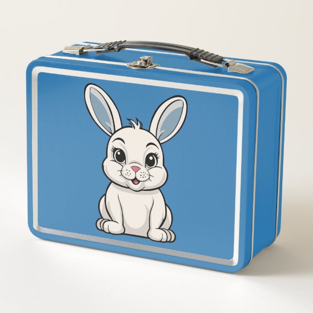 Lunch Box Lapin Blanc (Devant)