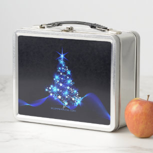 Lunch Box l'arbre de Noël stylisé et lumineux de SlipperyJoe