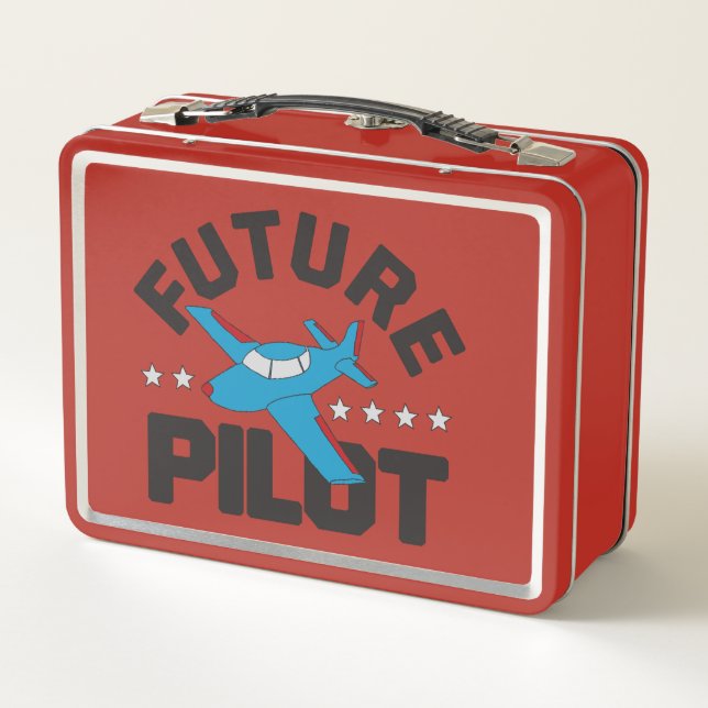 Lunch Box L'aviation pour les enfants qui volent à l'avenir  (Dos)
