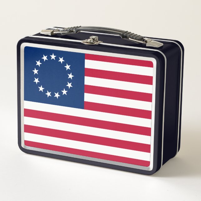 Lunch Box Le Cercle des étoiles, drapeau américain par Betsy (Devant)
