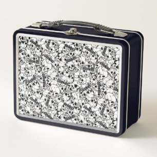 Lunch Box Le Motif du crâne sauvage à un oeil des Goonies