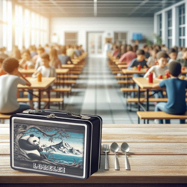 Lunch Box Le paradis forestier du Panda : fête du bambou (Créateur téléchargé)