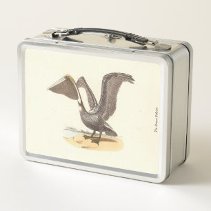 Lunch Box Le pélican Brown (Pelecanus occidentalis) NY Bird