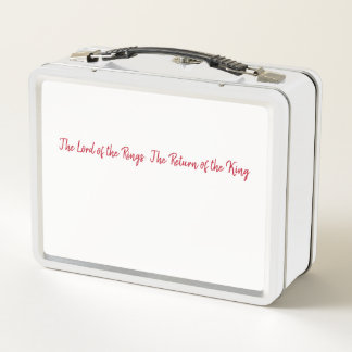Lunch Box Le Seigneur des Anneaux : Le retour du roi