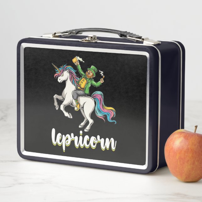 Lunch Box Lepricorn Leprechaun Unicorn St Patrick's Day (En situation)