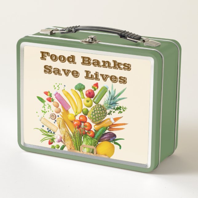 Lunch Box Les banques alimentaires sauvent des vies (Devant)
